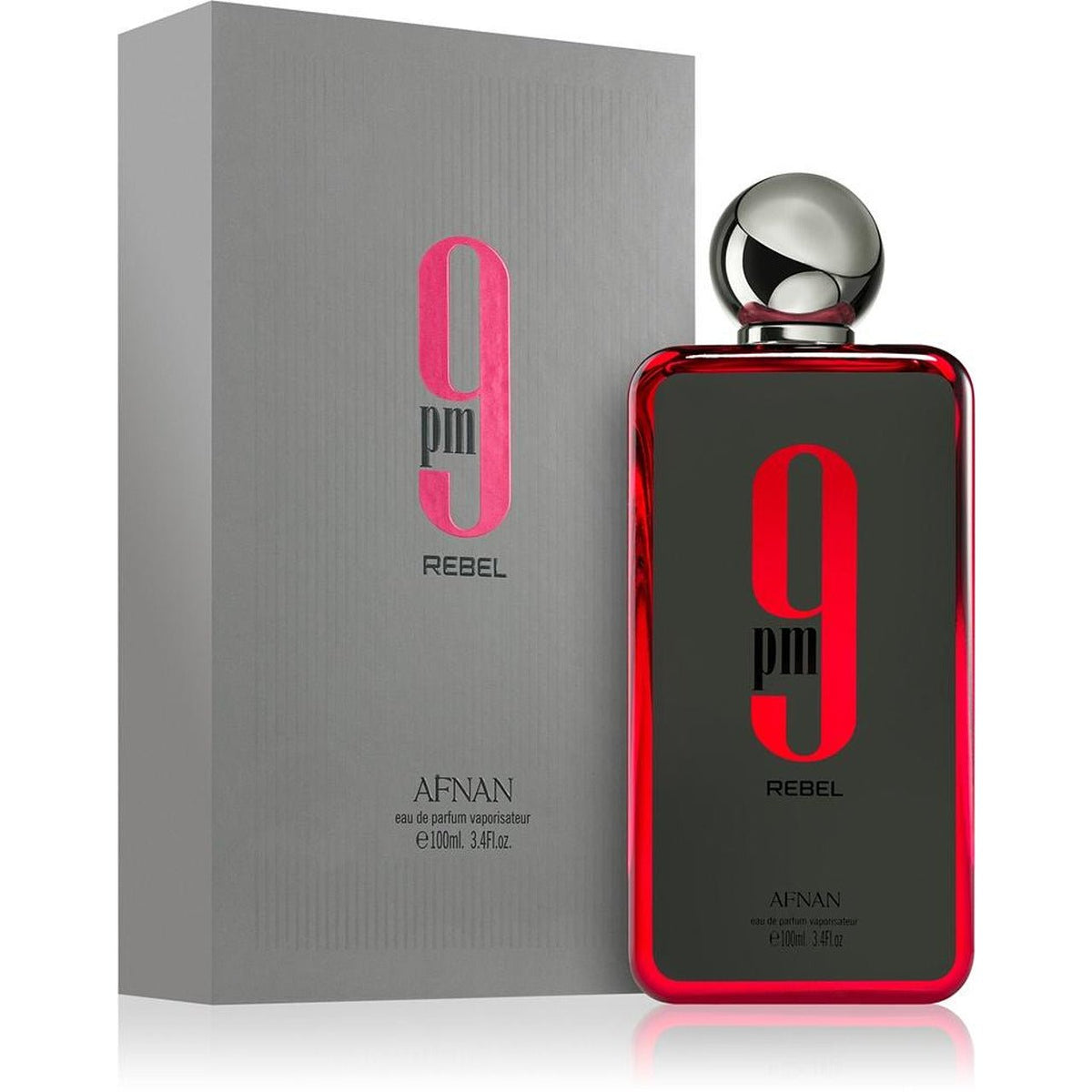 Afnan 9pm Rebel EDP 100 мл. – оригинален парфюм, продуктова снимка 1