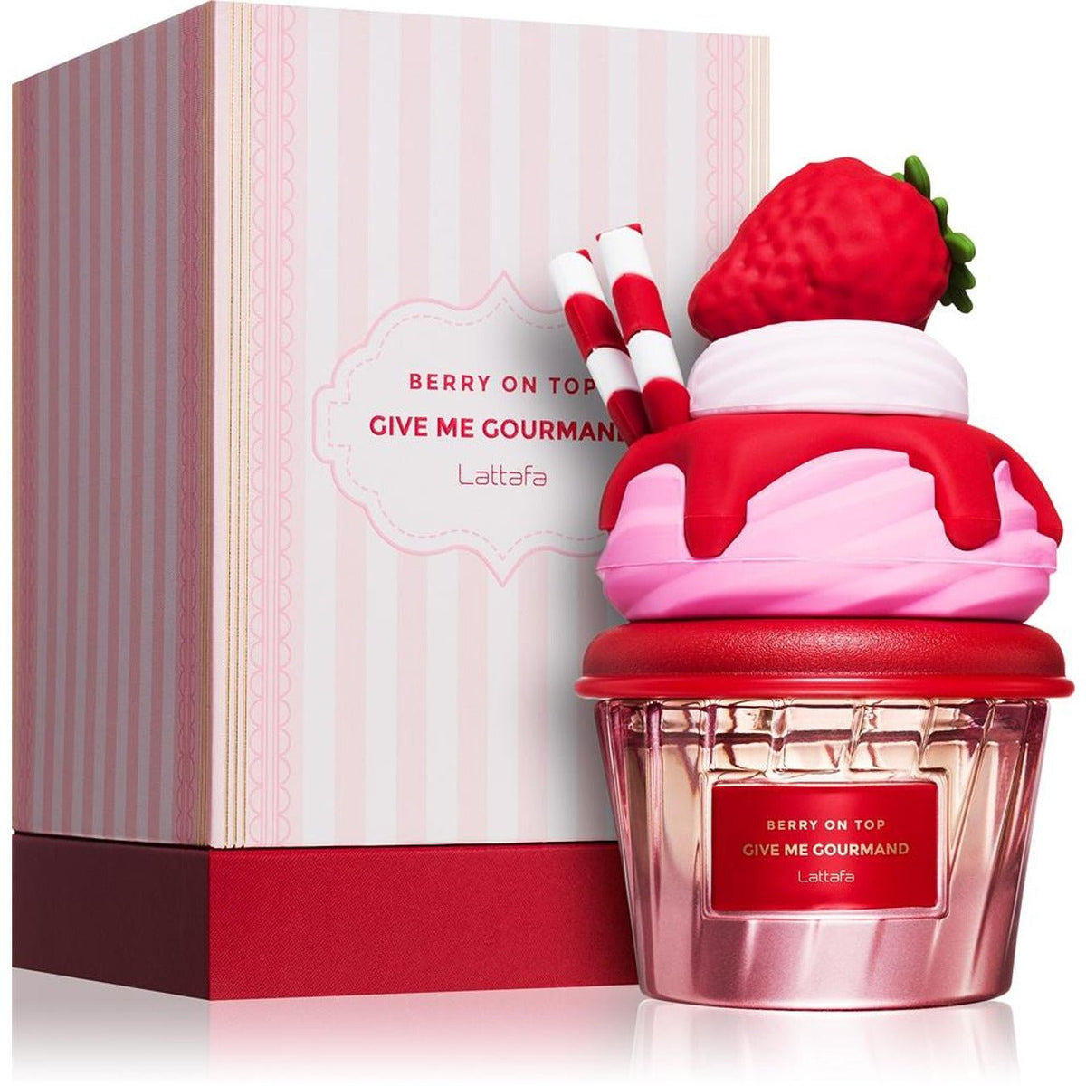 Lattafa Gourmand Berry on Top EDP 75 мл. – оригинален парфюм, продуктова снимка 2